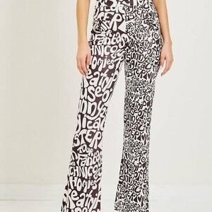 House Of Sunny Peace Scooby Pants 4 Free People Straight Brown